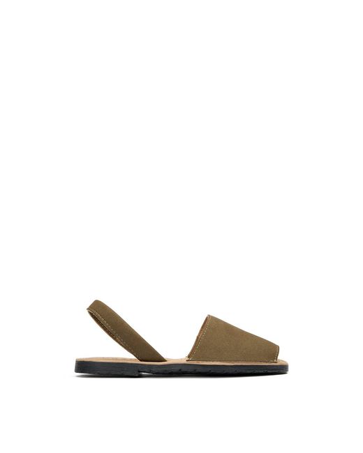 V.Gan Metallic Vegan Rambu Menorcan Synthetic Sandals