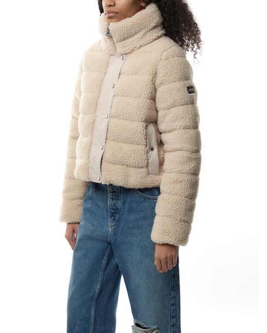 Barbour Natural B.Intl Franchesca Fleece Quilt