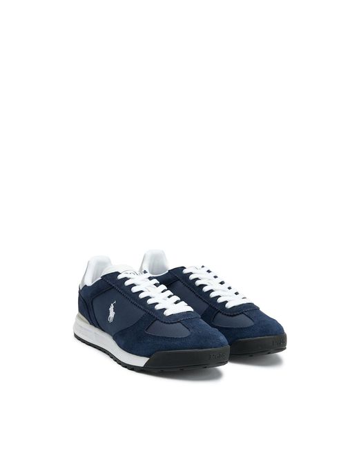 Polo Ralph Lauren Blue Varick Trainers for men
