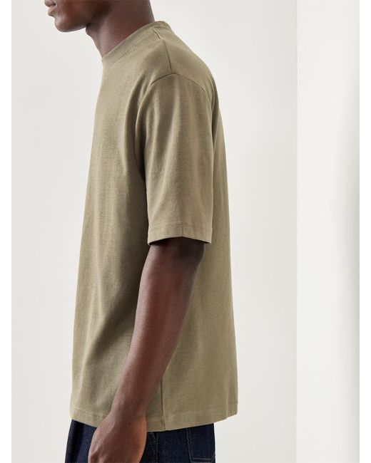 SELECTED Natural Loose Oscar Short Sleeves O Neck Tee for men