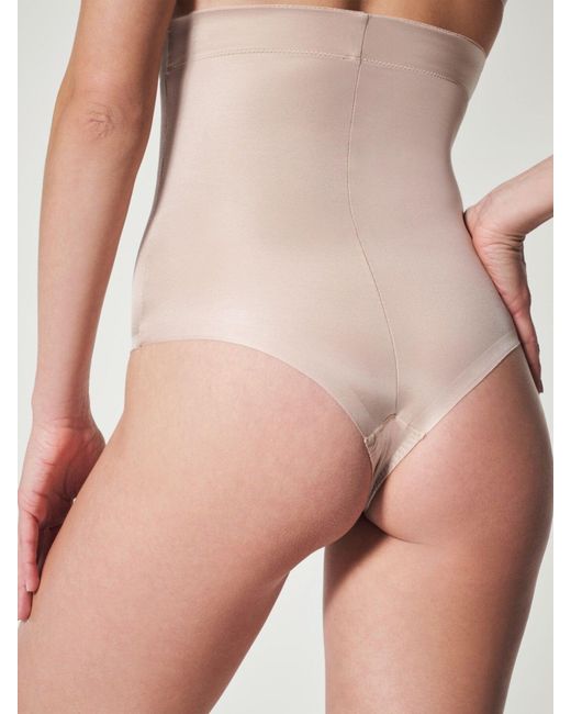 Spanx Natural Women's Suit Your Fancy High Waisted Thong