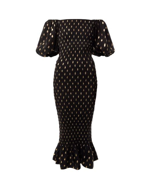 Never Fully Dressed Jojo Dress With Fleck in Black | Lyst UK
