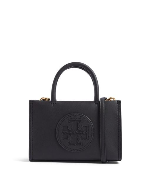 Tory Burch Blue Ella Bio Mini Tote Bag