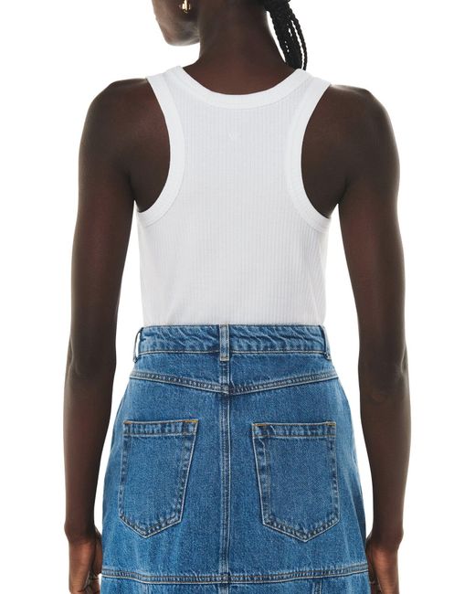 Whistles White Women's Ultimate Ribbed Scoop Vest