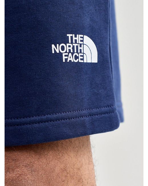 The North Face Blue Lightweight Regular Sweat Shorts for men