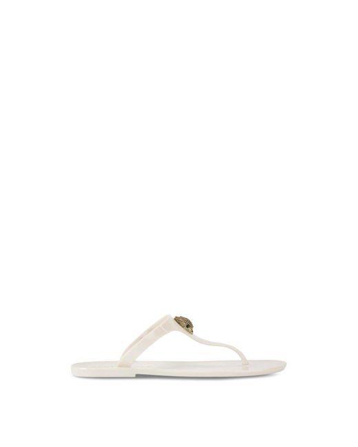 Kurt Geiger White Maddison T-Bar