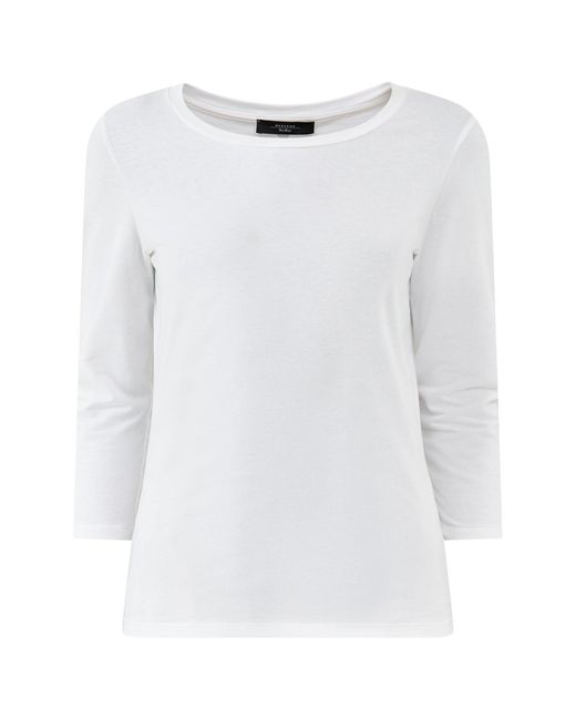 Weekend by Maxmara White Multia Long Sleeve T Shirt