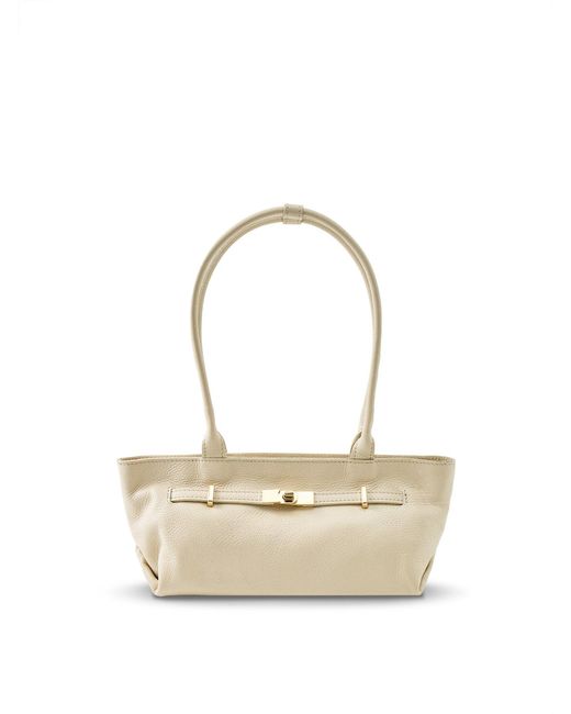Marlon Natural Bacil Long Handle Bag Cream
