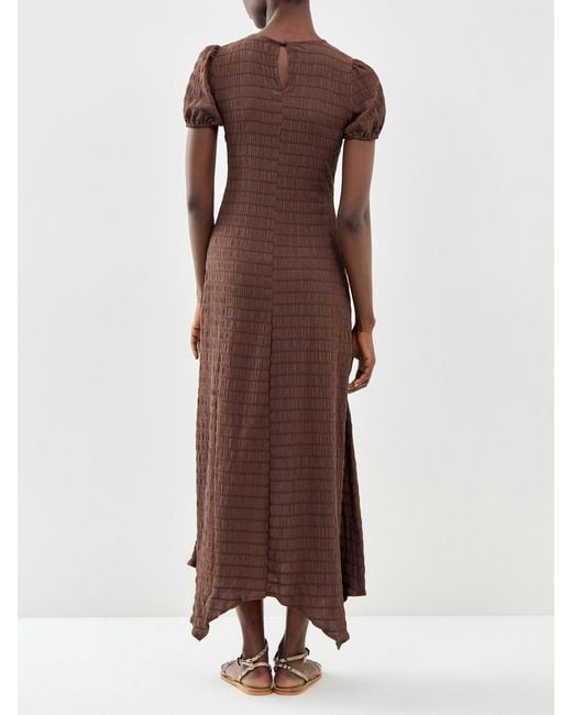 Nobody's Child Brown Cassandra Midi Dress