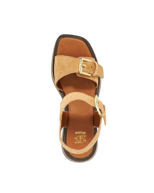Dune White Luno Strappy Sandals