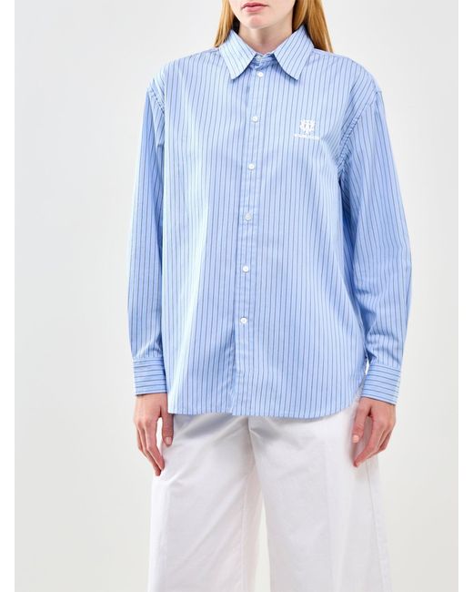 Polo Ralph Lauren Blue Wimbledon Stripe Shirt