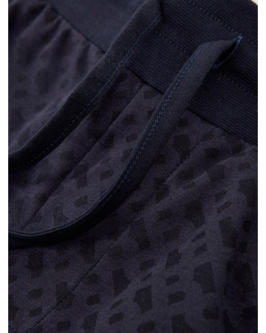 Boss Blue Relax Lounge Shorts for men