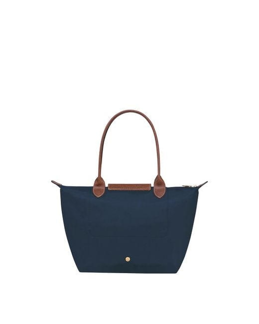 Longchamp Blue Le Pliage Original Medium Tote Bag