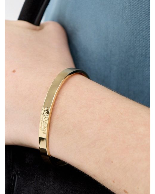 Ralph Lauren Metallic Logo Slider Bangle