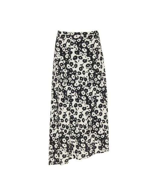 Whistles White Women's Riley Floral Print Skirt