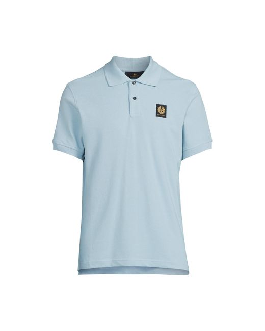 Belstaff Blue Men's Polo T Shirt for men