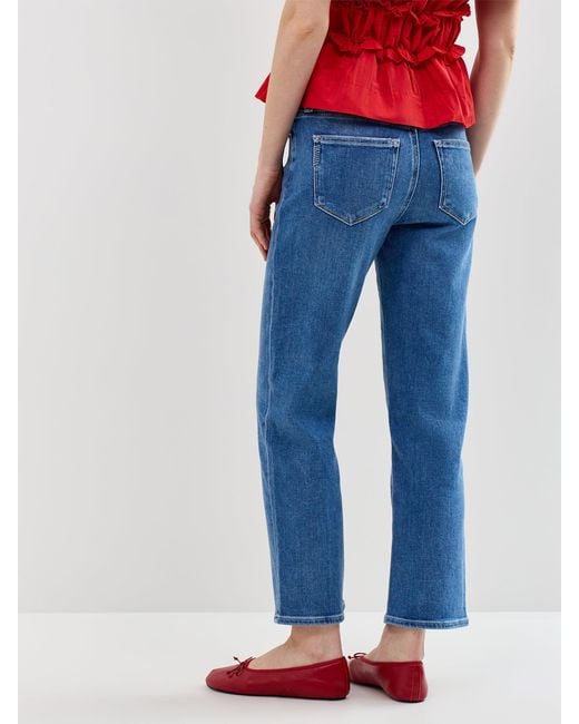 PAIGE Blue Mason Bootcut Jeans Monaco