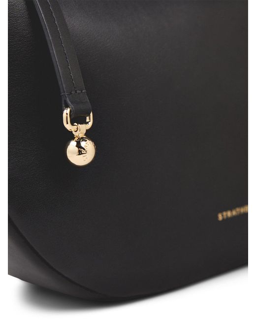 Strathberry Black Halo Mini Shoulder