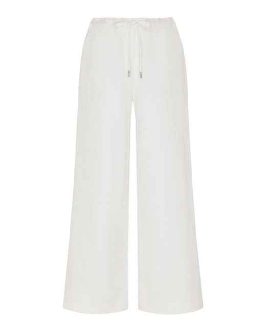 Whistles White Leona Blend Trouser