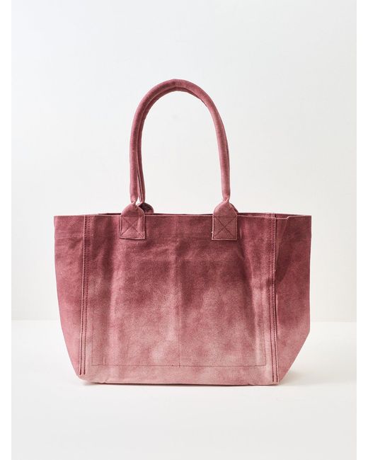 Isabel Marant Pink Yenky Zipped Tote Bag