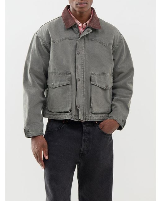 Levi's Gray Hilltop Jacket for men