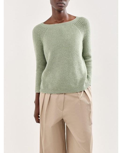 Weekend by Maxmara Green Xeno Mohair Blend Jumper