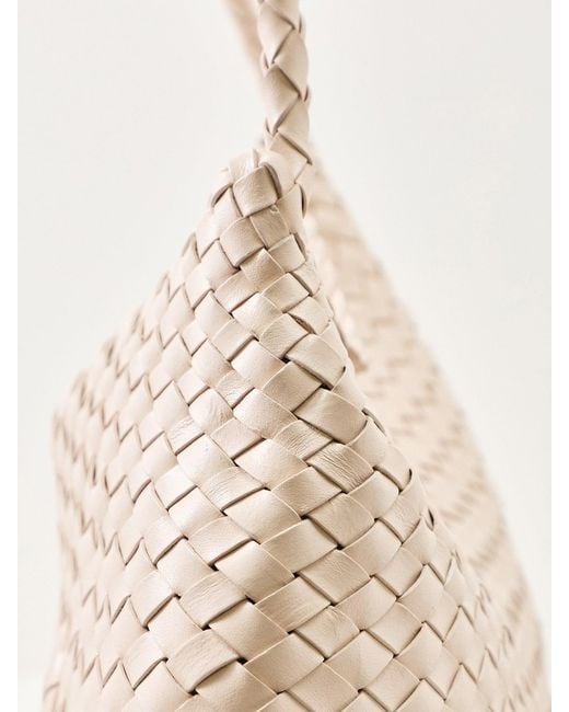 Dragon Diffusion Natural Santa Maria Shoulder Bag Cream