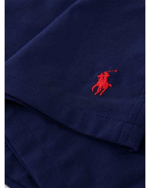 Polo Ralph Lauren Blue 5.75-Inch Traveler Classic Swim Shorts for men