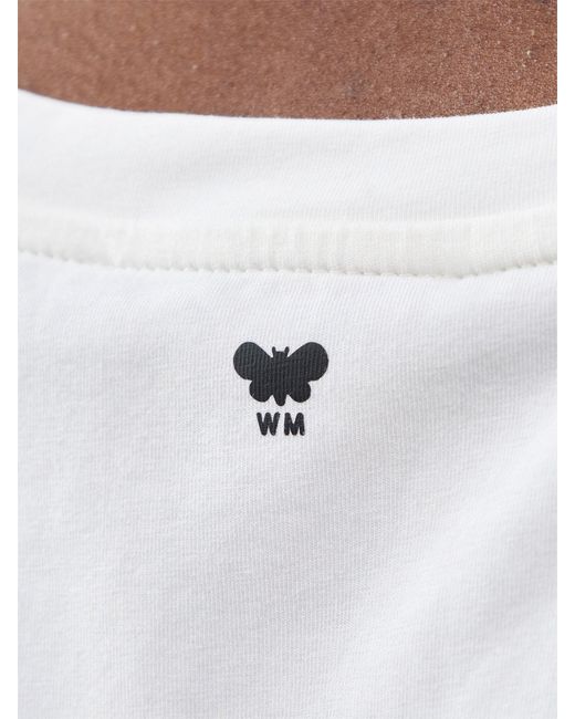Weekend by Maxmara White Pampas Patchwork Print T-Shirt