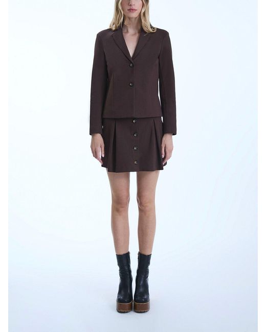James Lakeland Brown Button Blazer