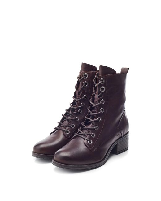 Moda In Pelle Purple Women's Bezzie Dark Leather Boots