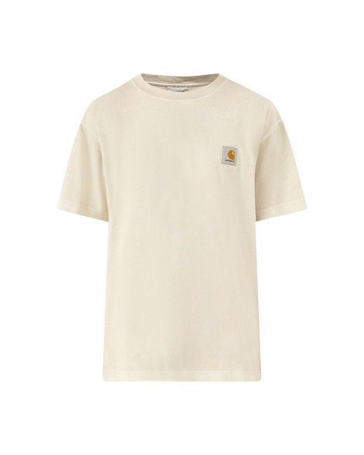 Carhartt White Vista Short Sleeve T-Shirt for men