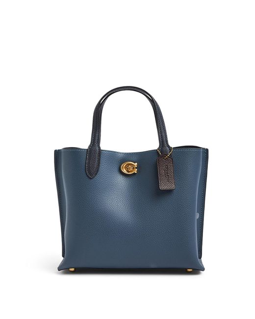 COACH Blue Willow Tote 24 In Colorblock