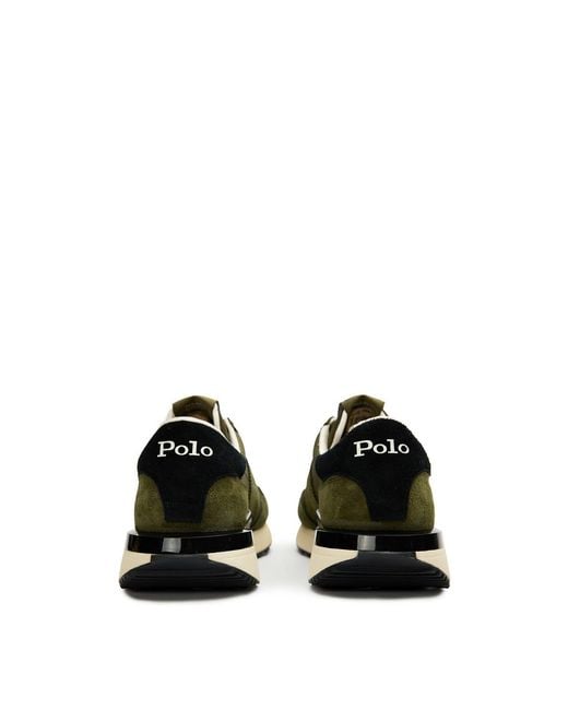 Polo Ralph Lauren Green Train 89 Trainers for men