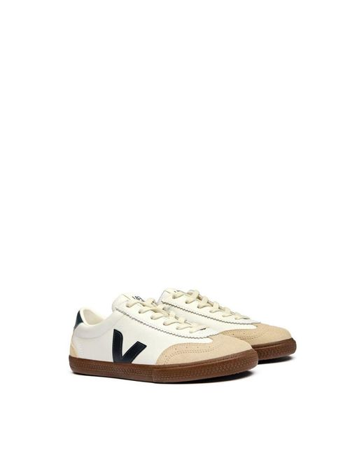 Veja White Volley Trainers