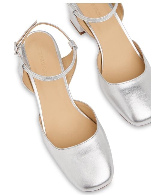 Whistles White Women's Matilda Block Heel Shoe