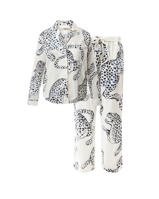 Desmond & Dempsey White Jag Long Set