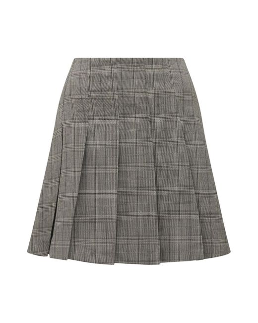 Forever New Gray Women's Montana Pleated Mini Skirt