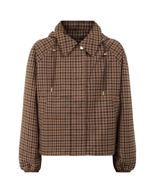Barbour Brown Audrey Showerproof Jacket