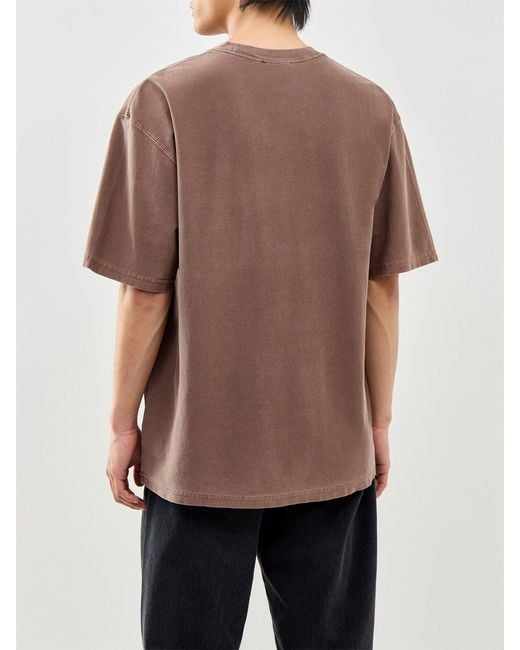 Carhartt Brown Loose Pocket T-Shirt for men