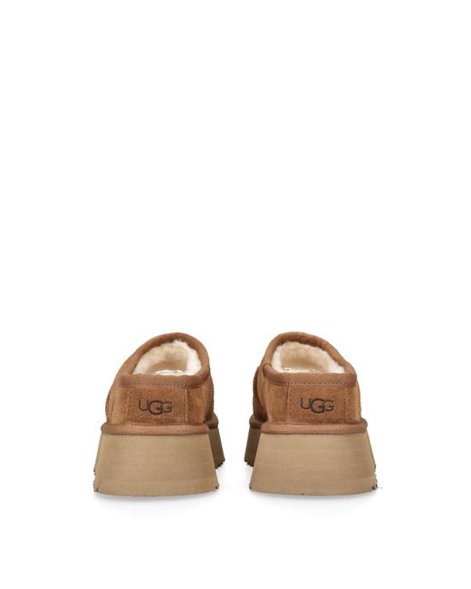 Ugg Brown Bea Mary Jane Suede Flatform Chestnut