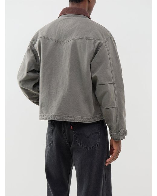 Levi's Gray Hilltop Jacket for men