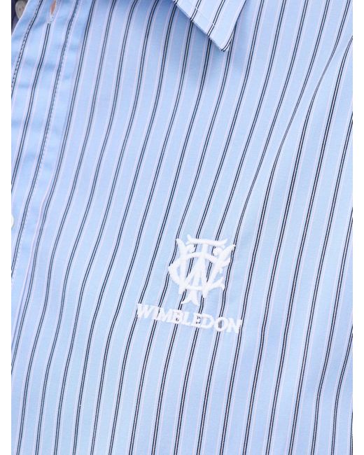 Polo Ralph Lauren Blue Wimbledon Stripe Shirt