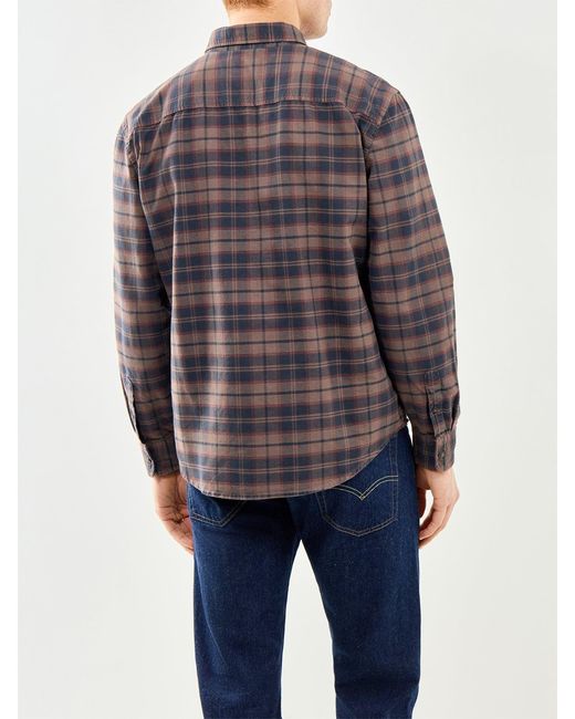 Levi's Gray Button Down Shirt Khaki for men