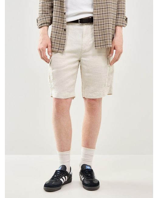 Gant White Cargo Shorts for men