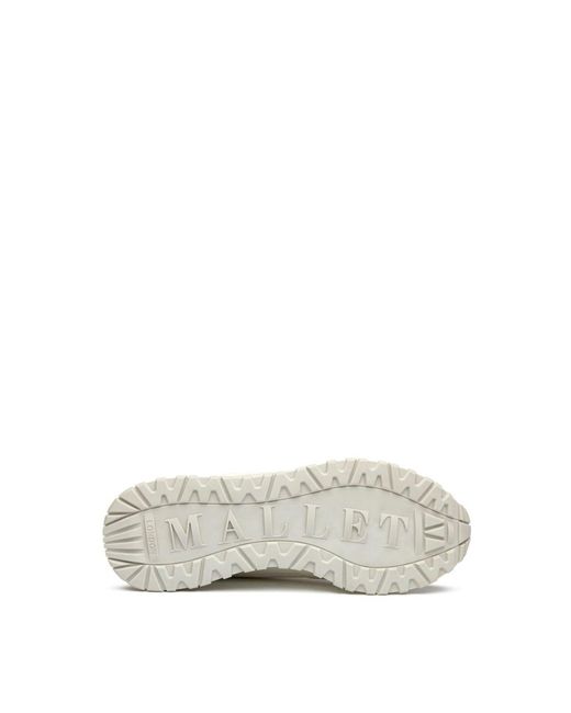 Mallet White Popham Lite Trainers for men