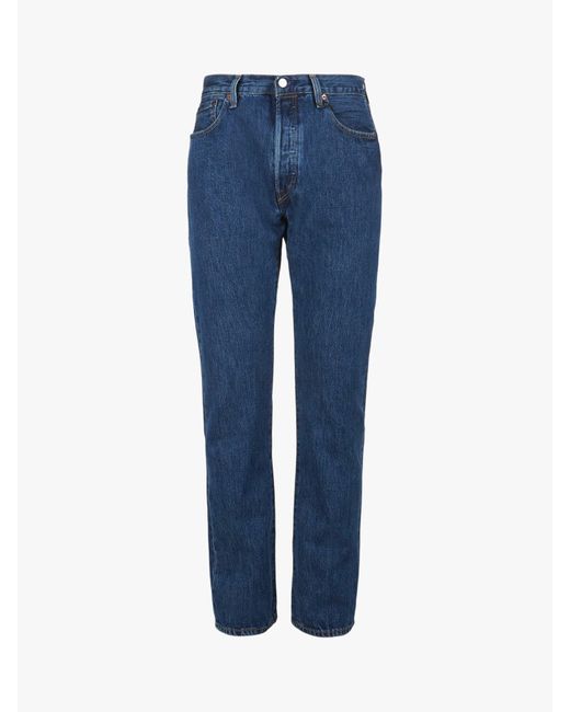 Levi's Blue 501 Regular Fit Jeans for men