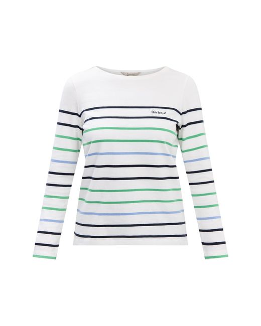 Barbour White Hawkins Top