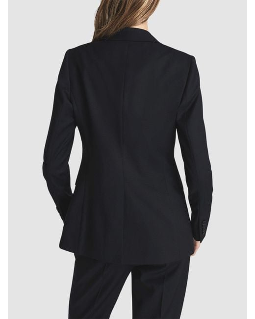 Reiss Blue Haisley Single Breasted Blazer