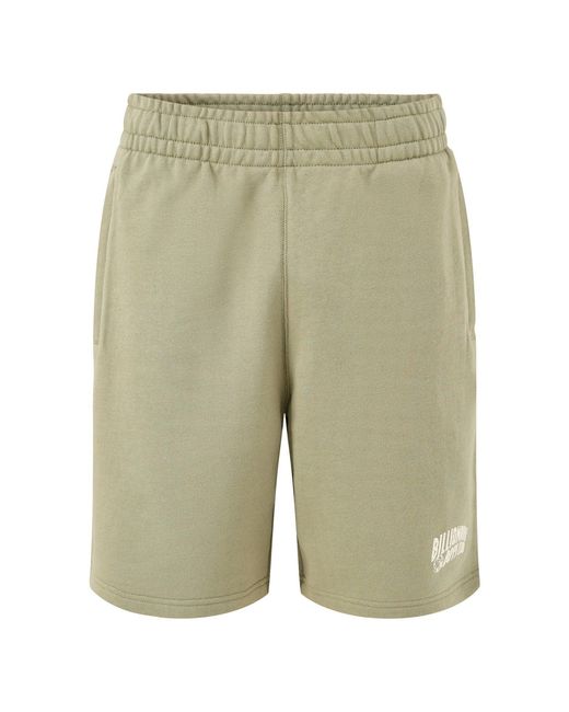 BBCICECREAM Green Small Arch Logo Shorts for men